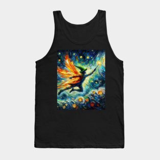 Irish Fairy in Starry Night Tank Top